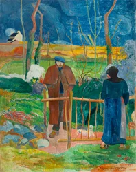 Bonjour, Monsieur Gauguin, 1889